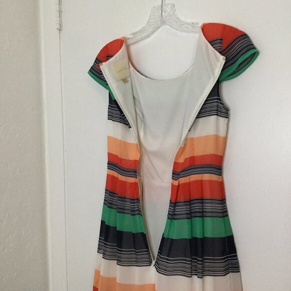 Modcloth Made for Each Color Striped Retro Summer Dress - Picture 6 of 9